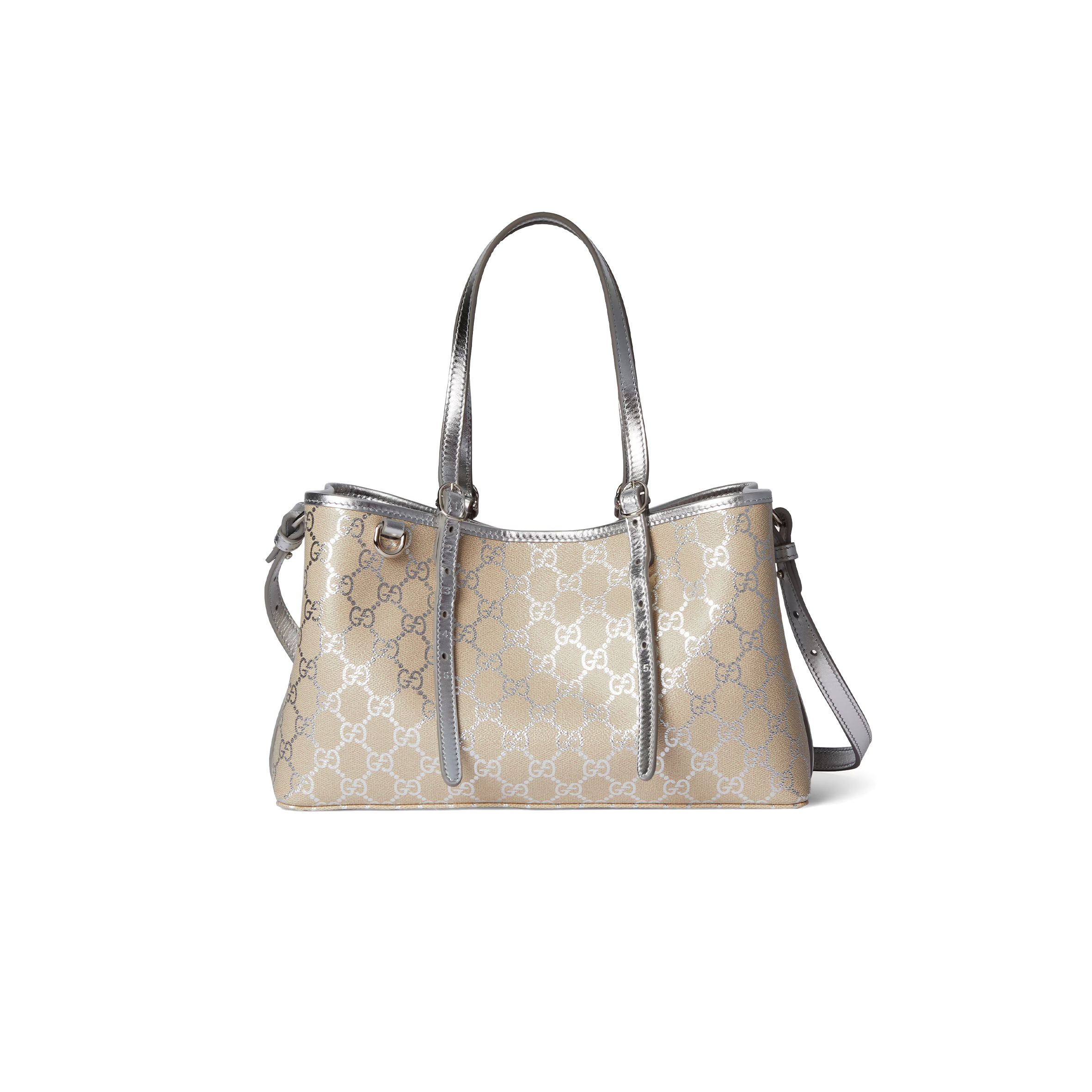 GUCCI GG EMBLEM MEDIUM TOTE BAG 815214 (30*18*11cm)